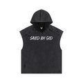 Saved By God Hooded Tank Top