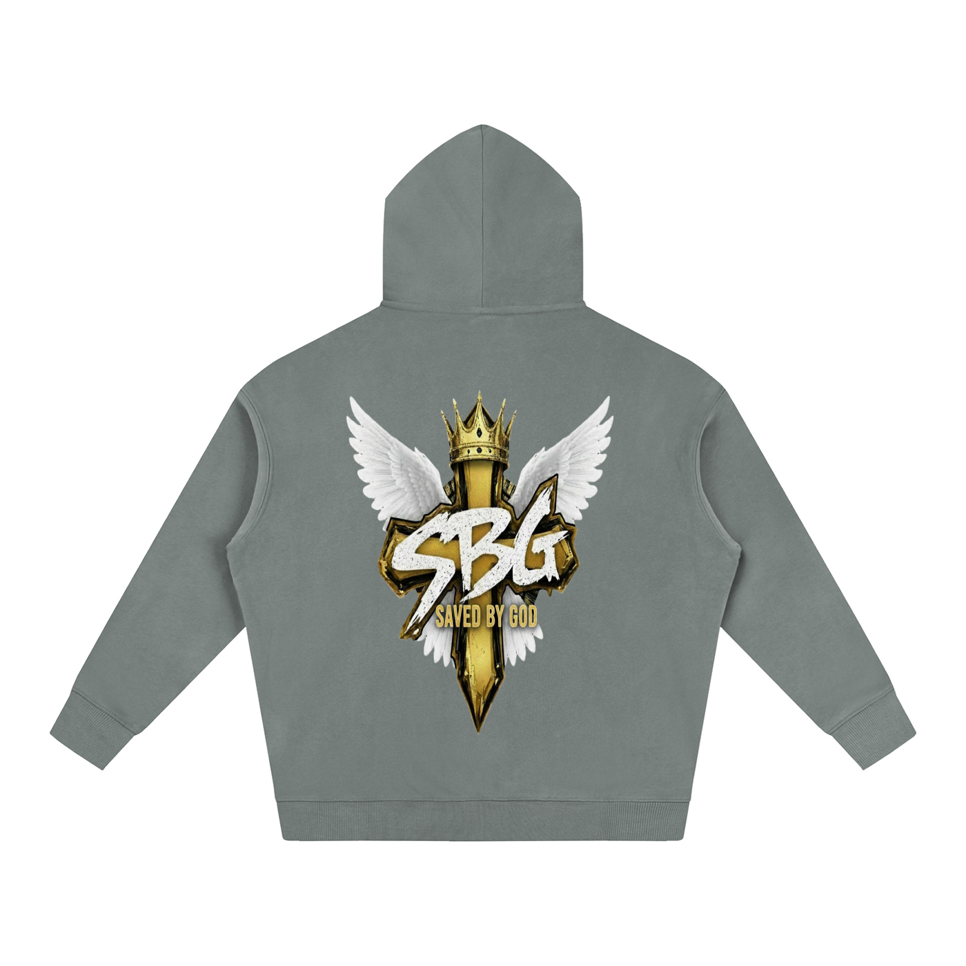 Saved By God w/ Logo Hoodie
