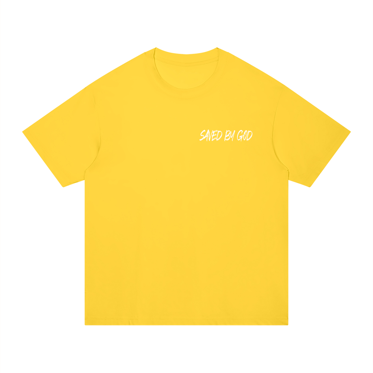 GOD SAVED MY LIFE Cotton T-Shirt