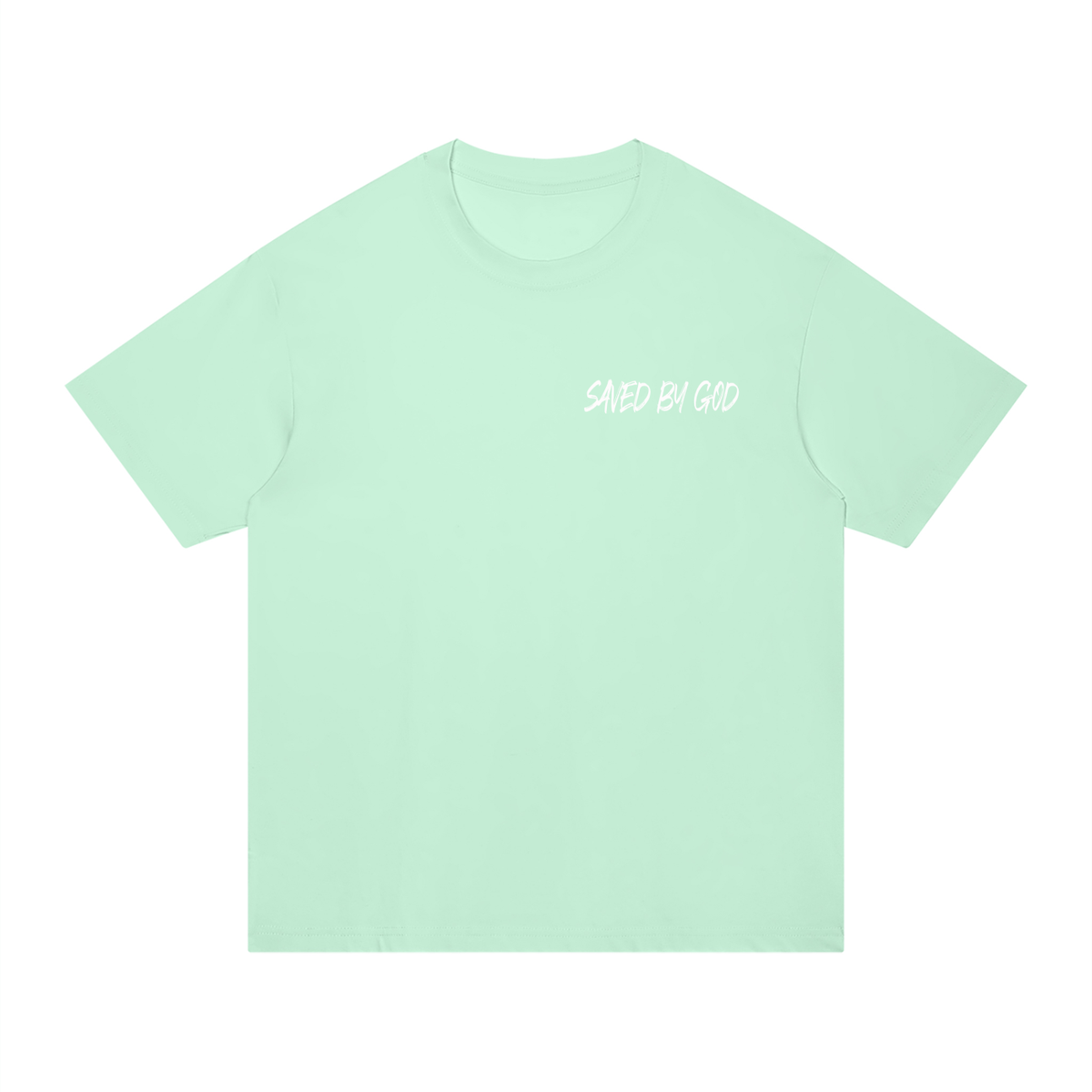 GOD SAVED MY LIFE Cotton T-Shirt
