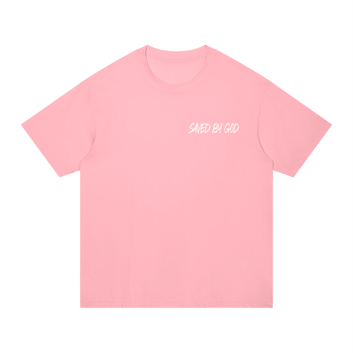 GOD SAVED MY LIFE Cotton T-Shirt