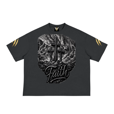 FAITH OVER MY FEARS Loose Boxy Tee