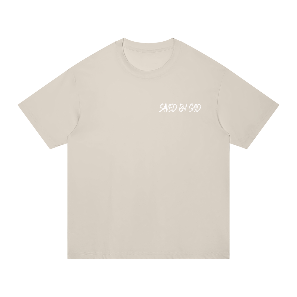 GOD SAVED MY LIFE Cotton T-Shirt