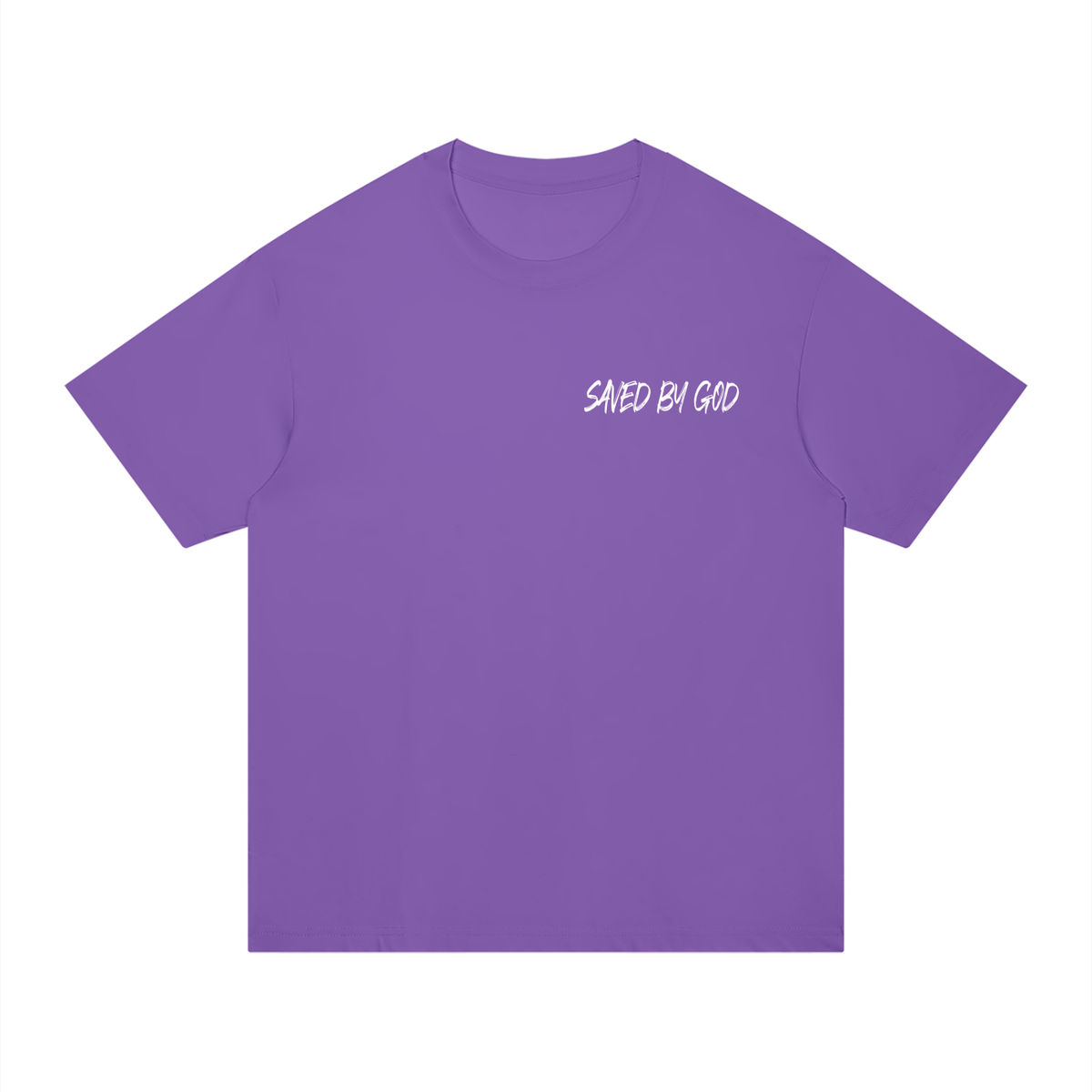 GOD SAVED MY LIFE Cotton T-Shirt
