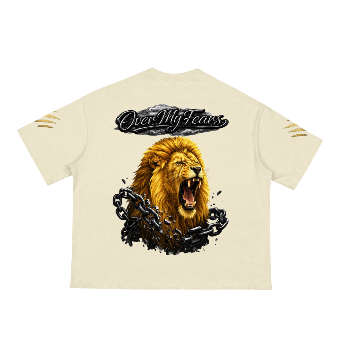 FAITH OVER MY FEARS Loose Boxy Tee