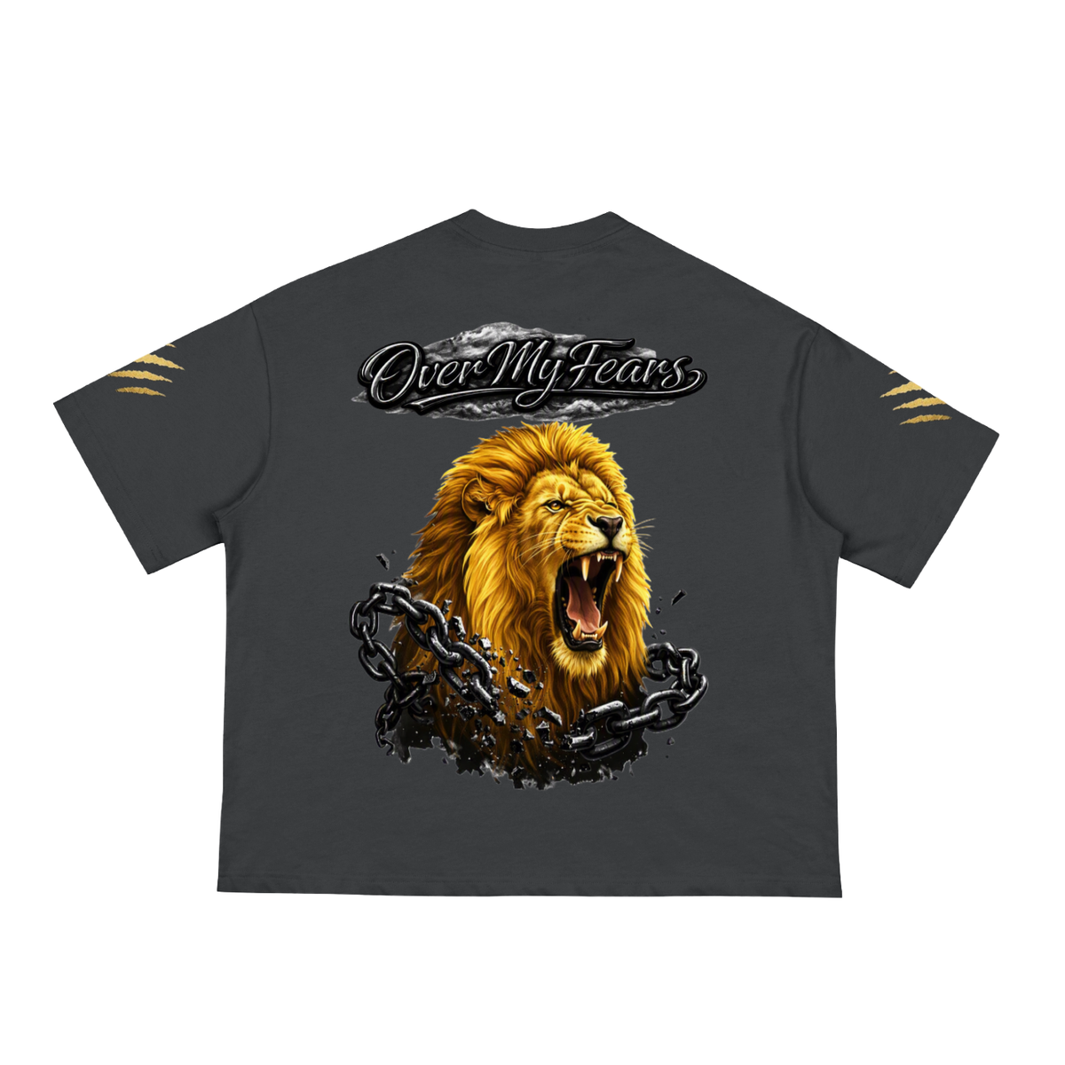 FAITH OVER MY FEARS Loose Boxy Tee