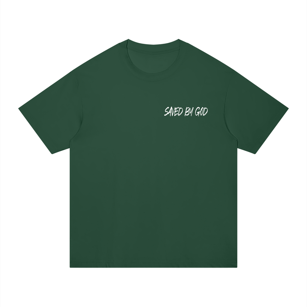 GOD SAVED MY LIFE Cotton T-Shirt