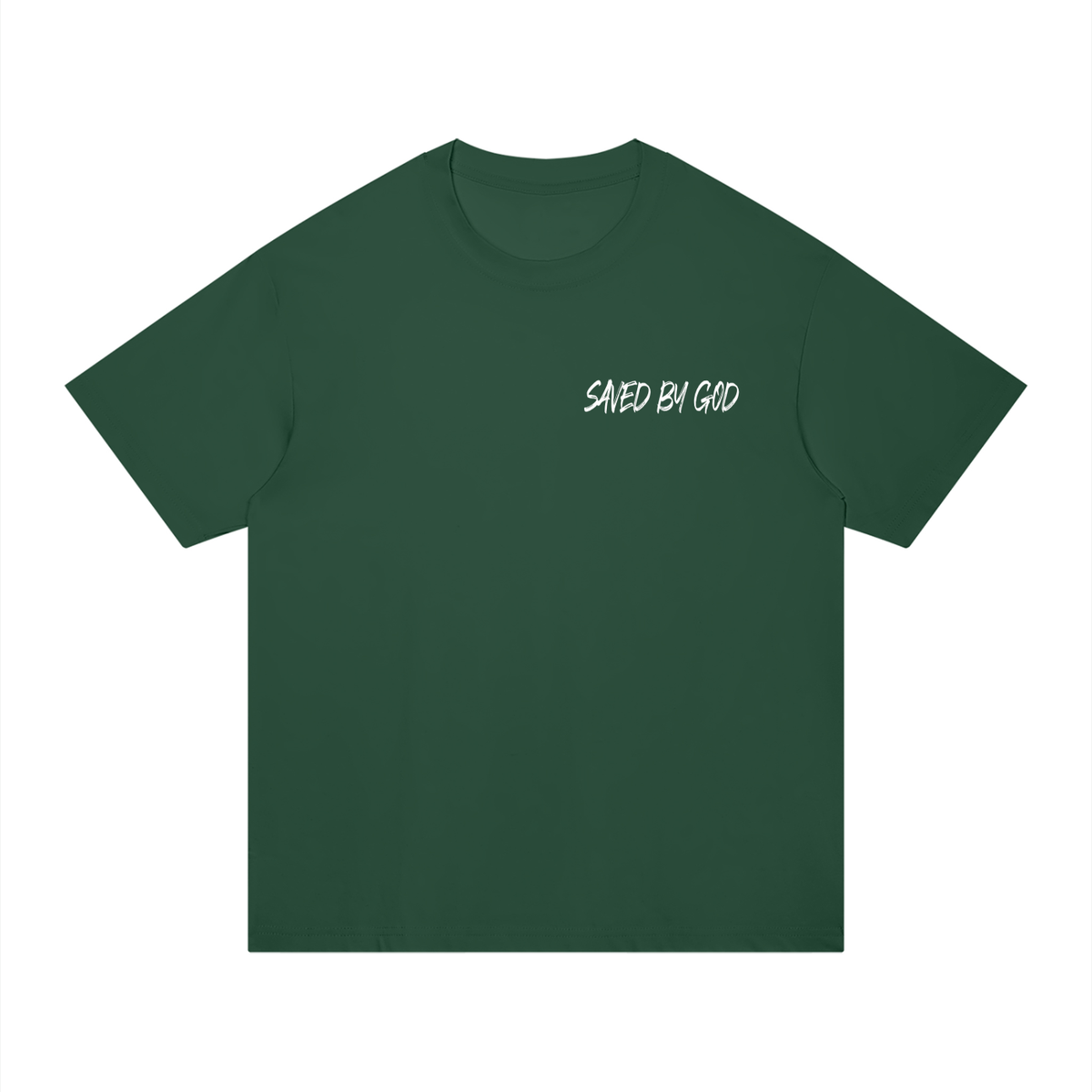 GOD SAVED MY LIFE Cotton T-Shirt