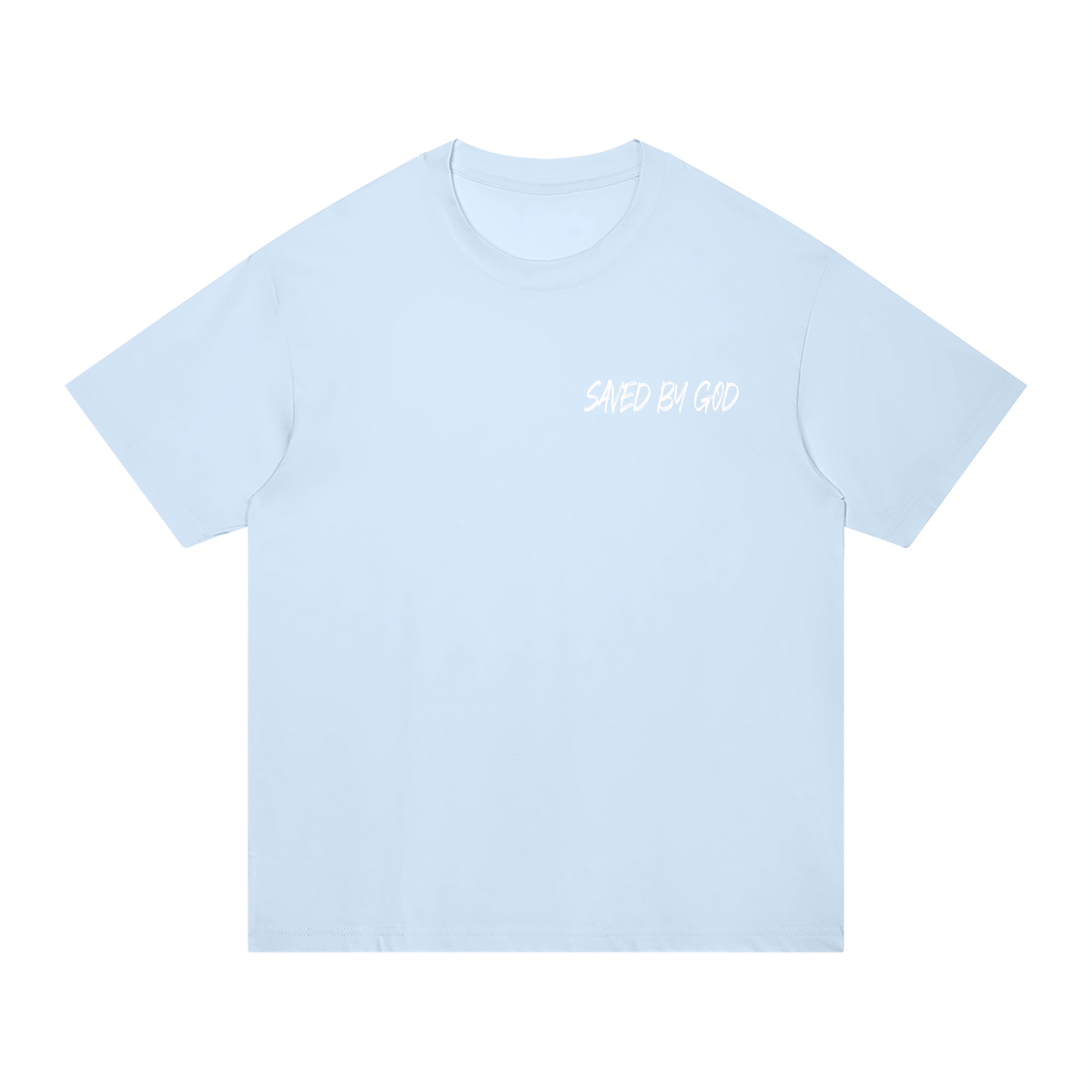 GOD SAVED MY LIFE Cotton T-Shirt
