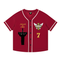Jesus is King Word Cross Button-Up Jersey
