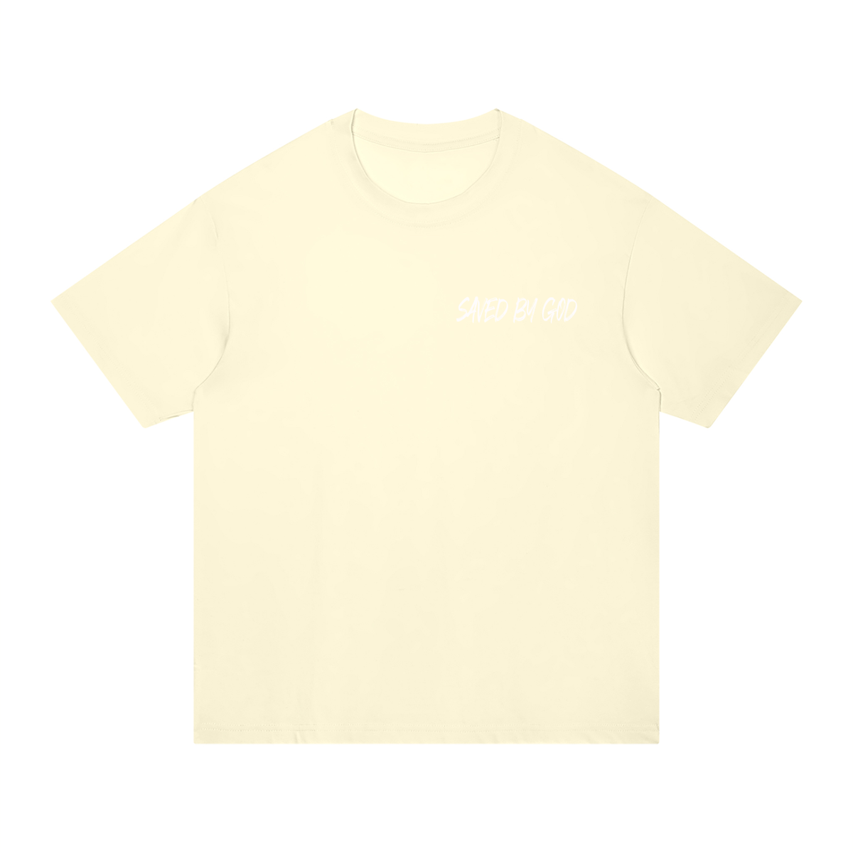 GOD SAVED MY LIFE Cotton T-Shirt