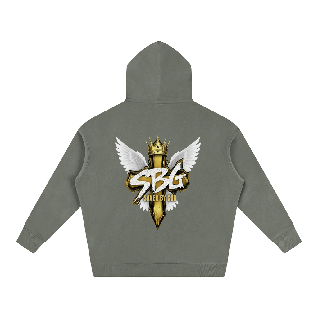 Saved By God w/ Logo Hoodie