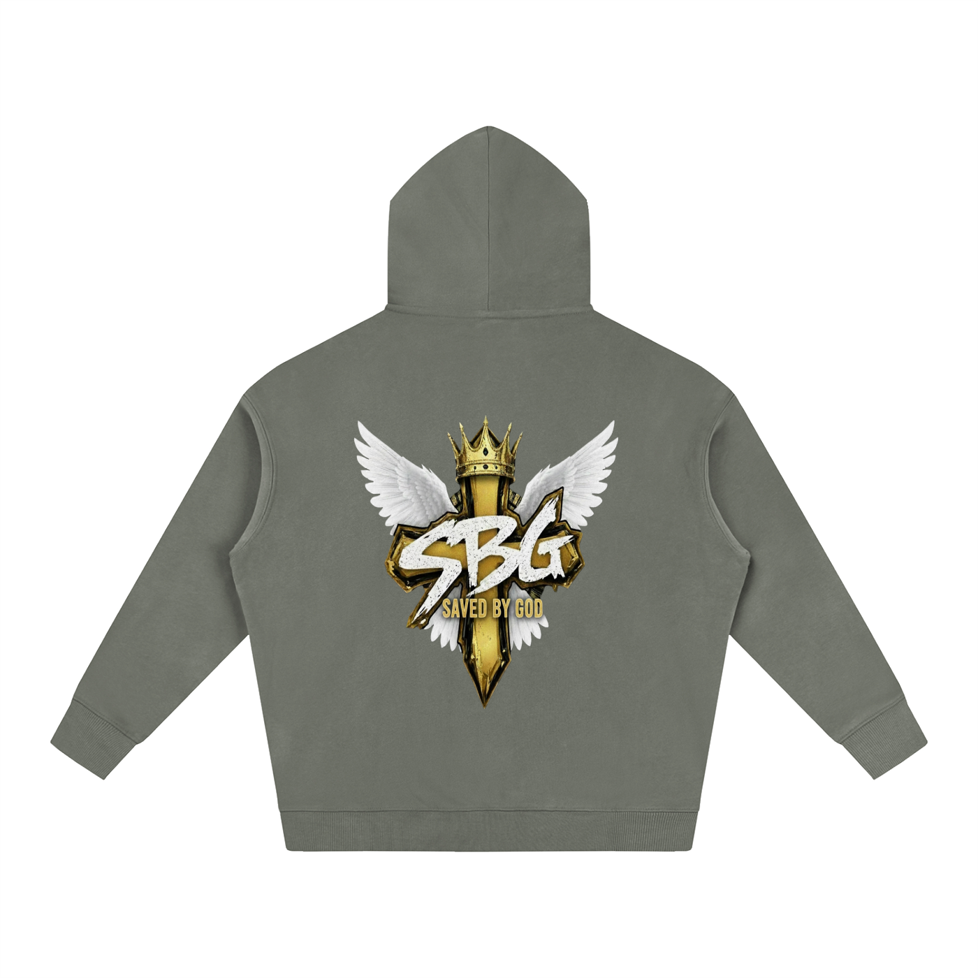 Saved By God w/ Logo Hoodie