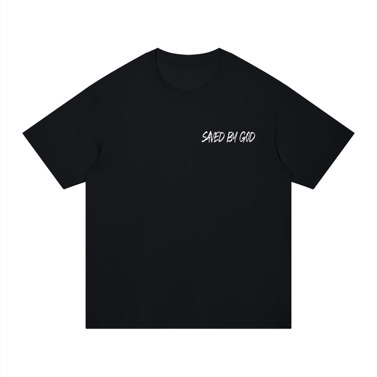 GOD SAVED MY LIFE Cotton T-Shirt