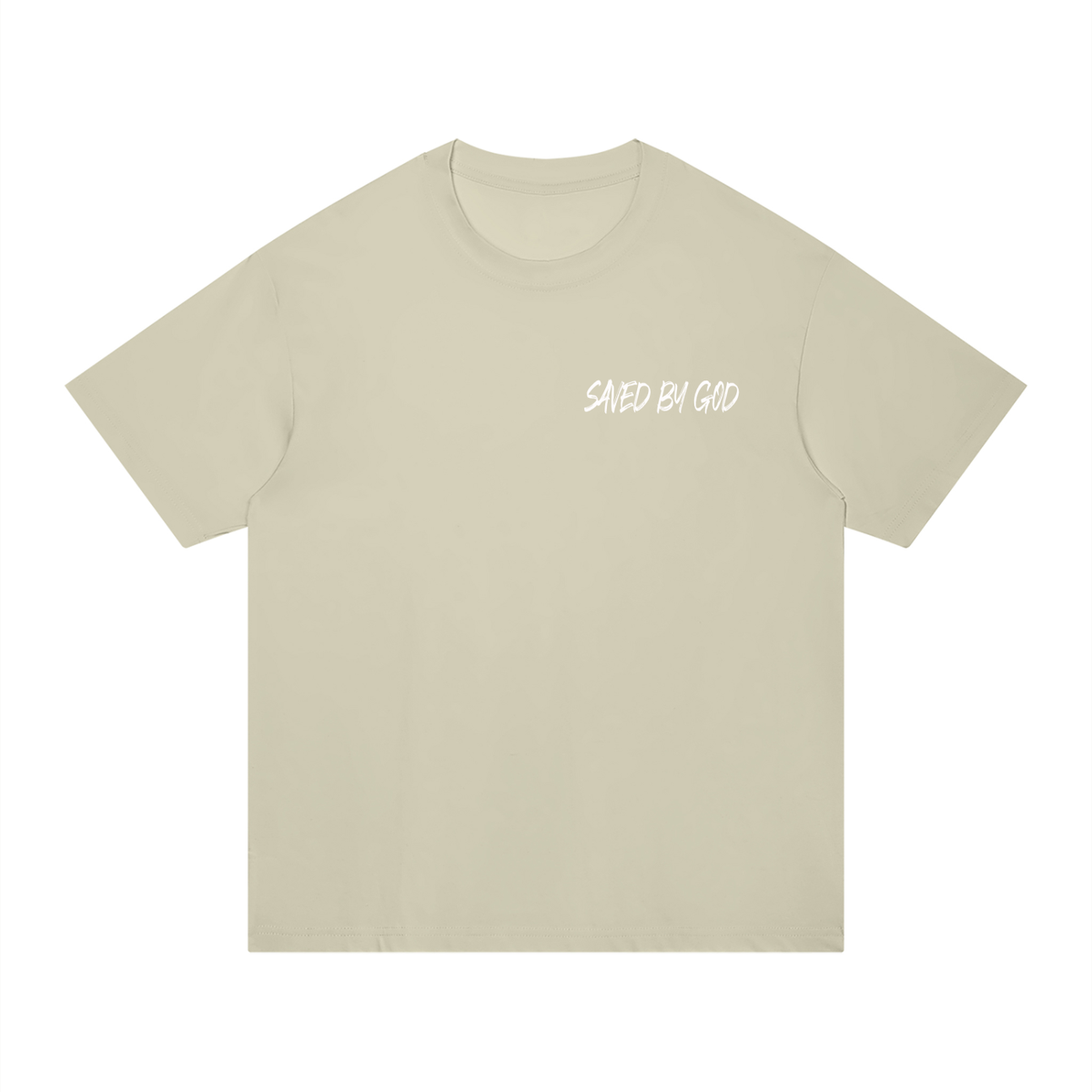 GOD SAVED MY LIFE Cotton T-Shirt