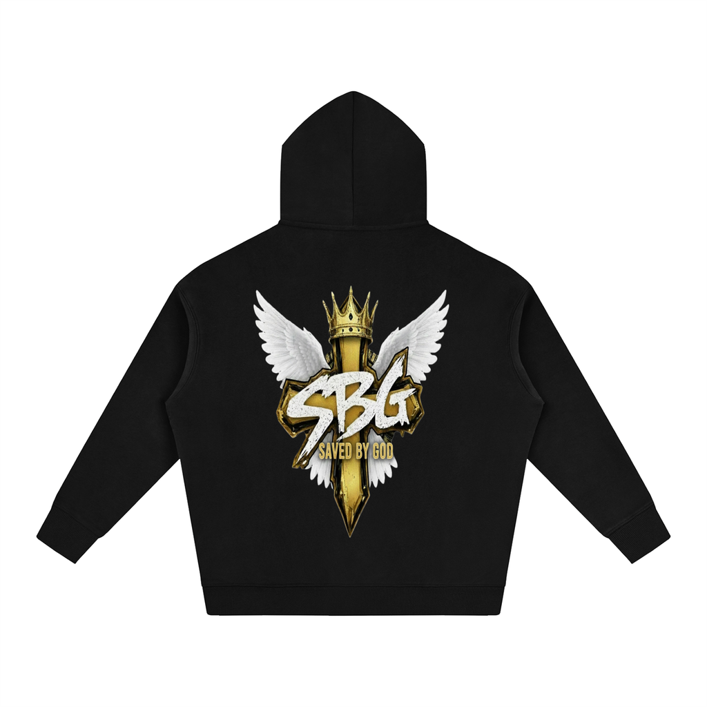 Saved By God w/ Logo Hoodie