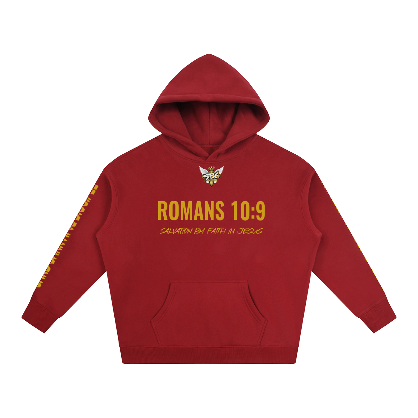 Romans 10:9 Decree Hoodie