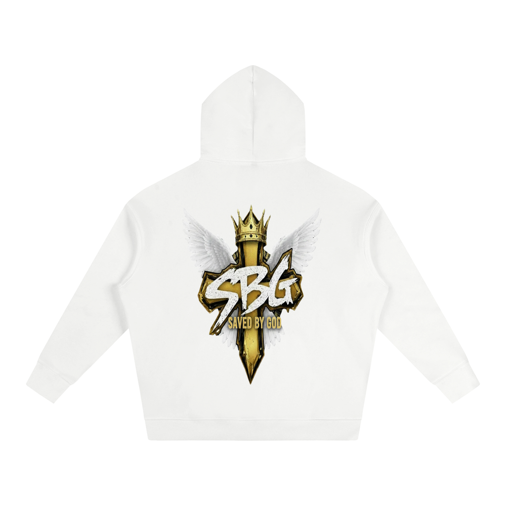 Saved By God w/ Logo Hoodie