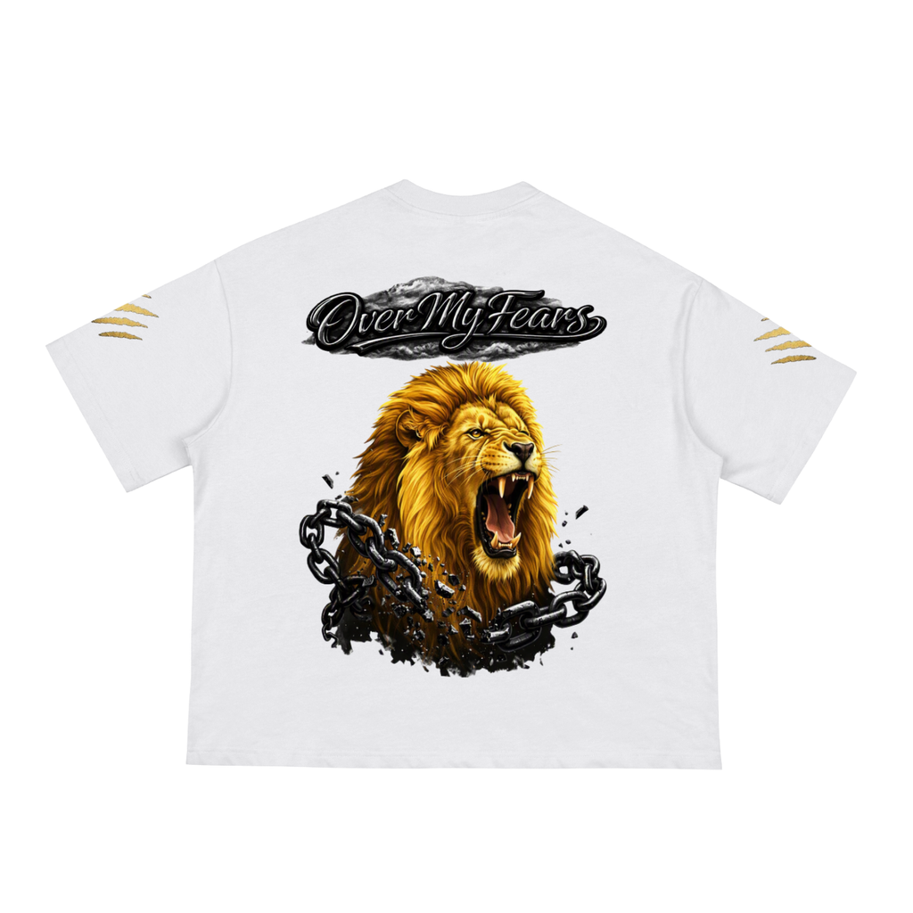 FAITH OVER MY FEARS Loose Boxy Tee