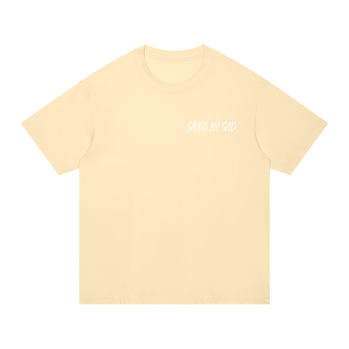 GOD SAVED MY LIFE Cotton T-Shirt