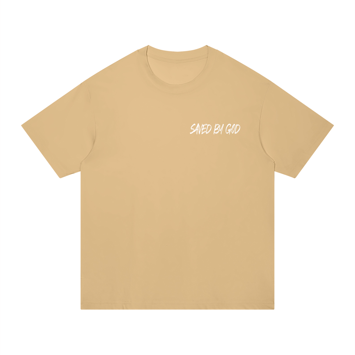 GOD SAVED MY LIFE Cotton T-Shirt