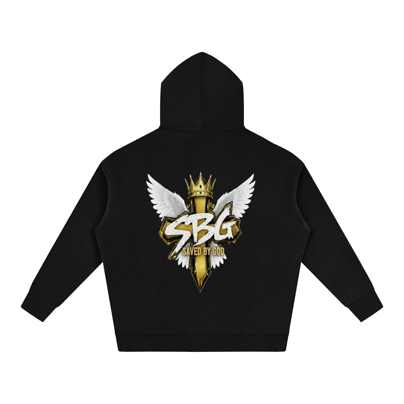Saved By God w/ Logo Hoodie