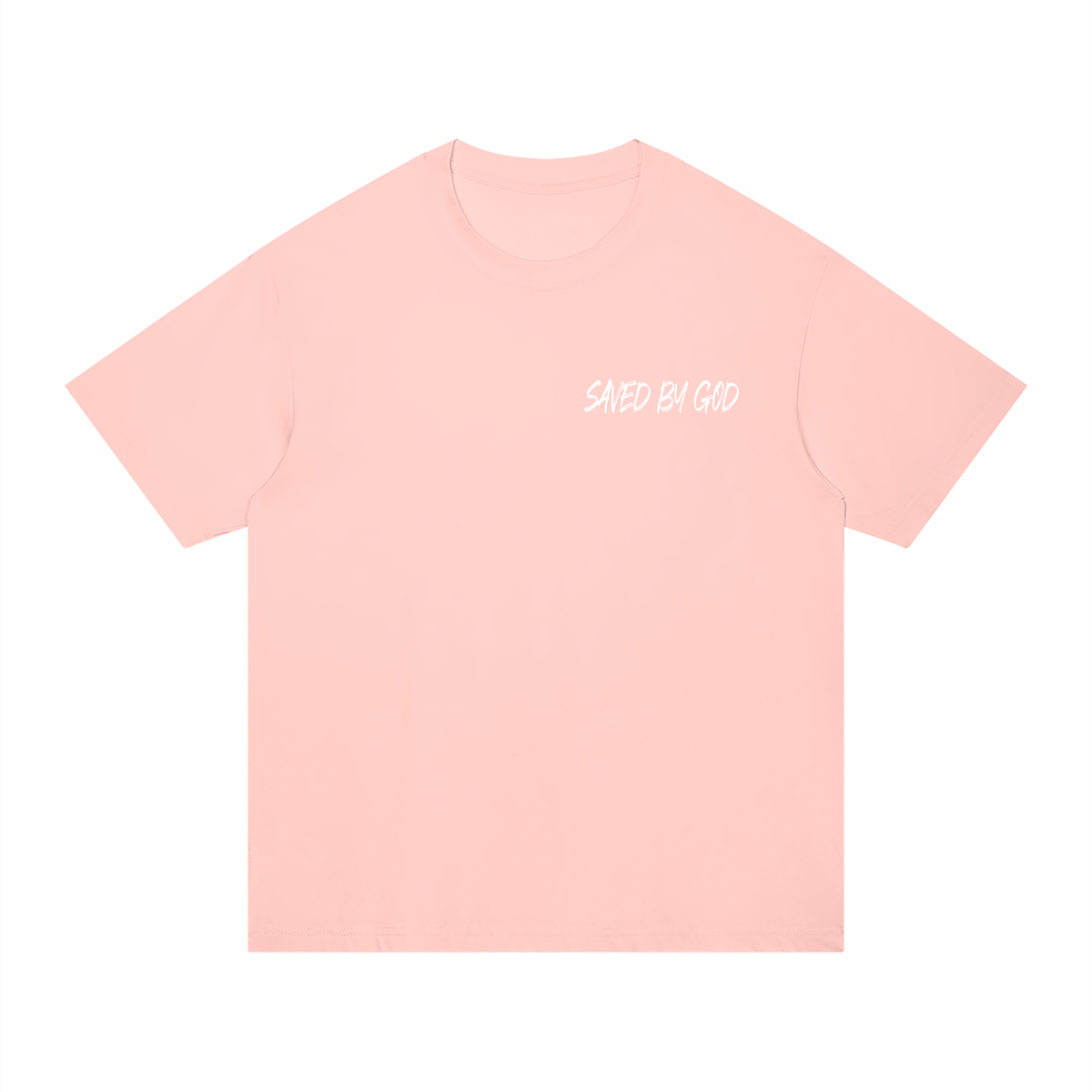 GOD SAVED MY LIFE Cotton T-Shirt